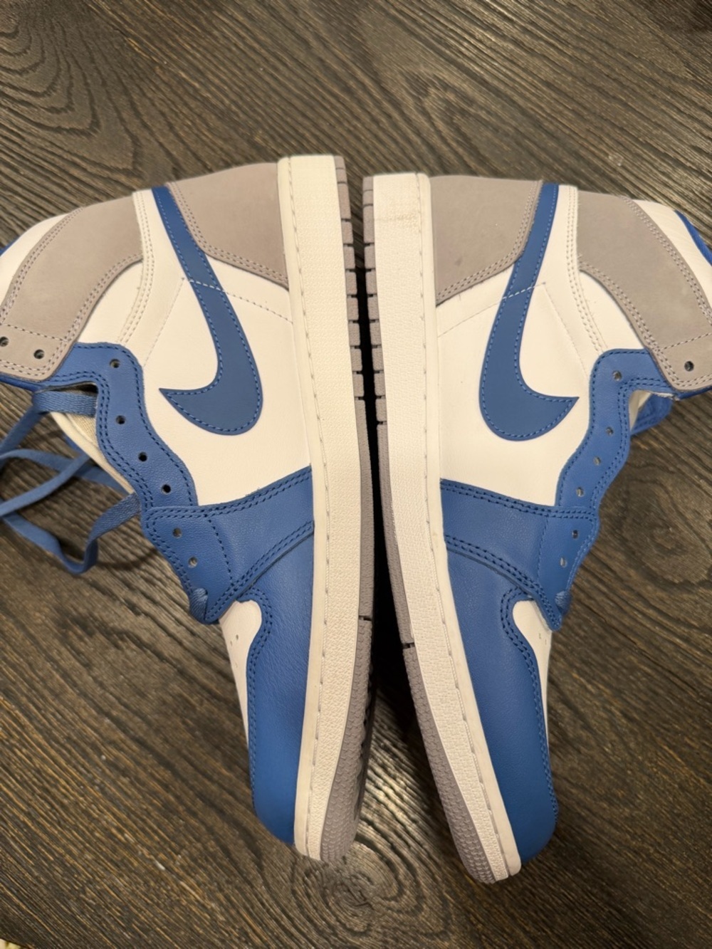 Nike Air Jordan 1 Retro High OG True Blue Men's size 12.5 - Picture 8 of 10
